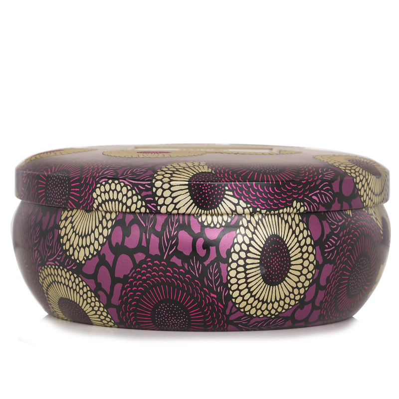 ボルスパ  3 Wick Decorative Tin Candle - Santiago Huckleberry   340g/12oz