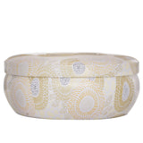 ボルスパ  3 Wick Decorative Tin Candle - Nissho Soleil   340g/12oz