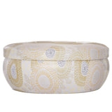 ボルスパ  3 Wick Decorative Tin Candle - Nissho Soleil   340g/12oz