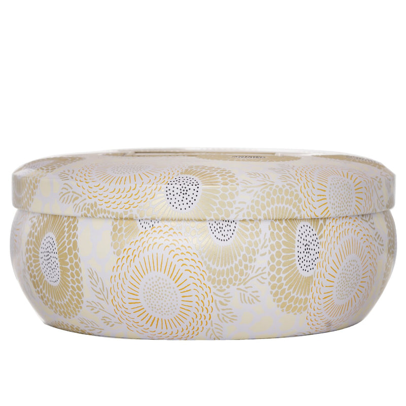 ボルスパ  3 Wick Decorative Tin Candle - Nissho Soleil   340g/12oz