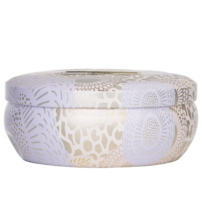 ボルスパ  3 Wick Decorative Tin Candle - Santal Vanille   340g/12oz