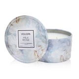 ボルスパ  2 Wick Tin Candle - Milk Rose   170g/6oz