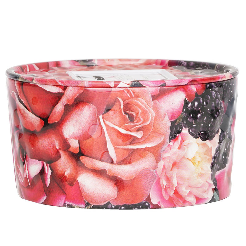 ボルスパ  2 Wick Tin Candle - Blackberry Rose Oud   170g/6oz