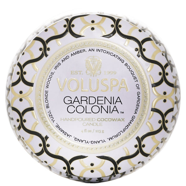 ボルスパ  Mini Tin Candle - Gardenia Colonia   113g/4oz