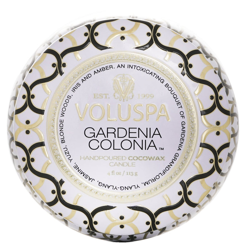 ボルスパ  Mini Tin Candle - Gardenia Colonia   113g/4oz