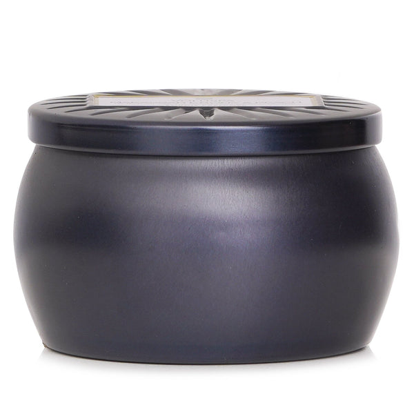 ボルスパ  Mini Tin Candle - Makassar Ebony & Peach   127g/4.5oz