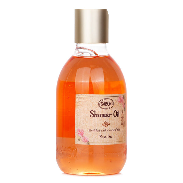 サボン  シャワーオイル ローズティー（ペットボトル）   300ml/10.5oz