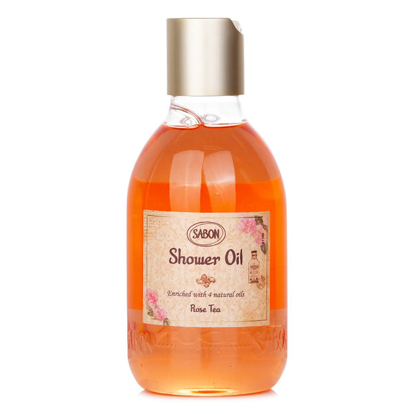 サボン  シャワーオイル ローズティー（ペットボトル）   300ml/10.5oz