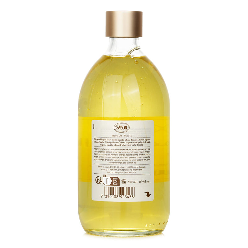 サボン  シャワーオイル - ホワイトティー   500ml/17.59oz