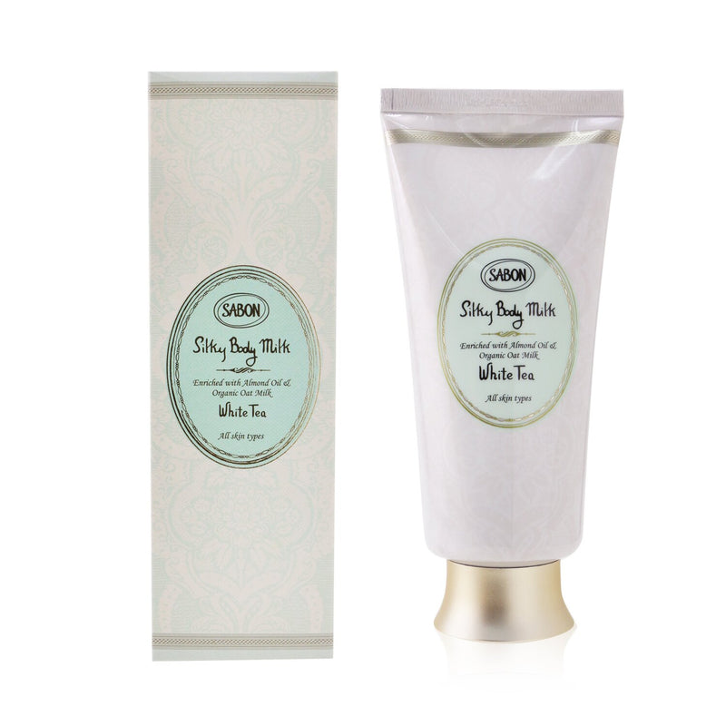 サボン  Silky Body Milk - White Tea   200ml/7oz