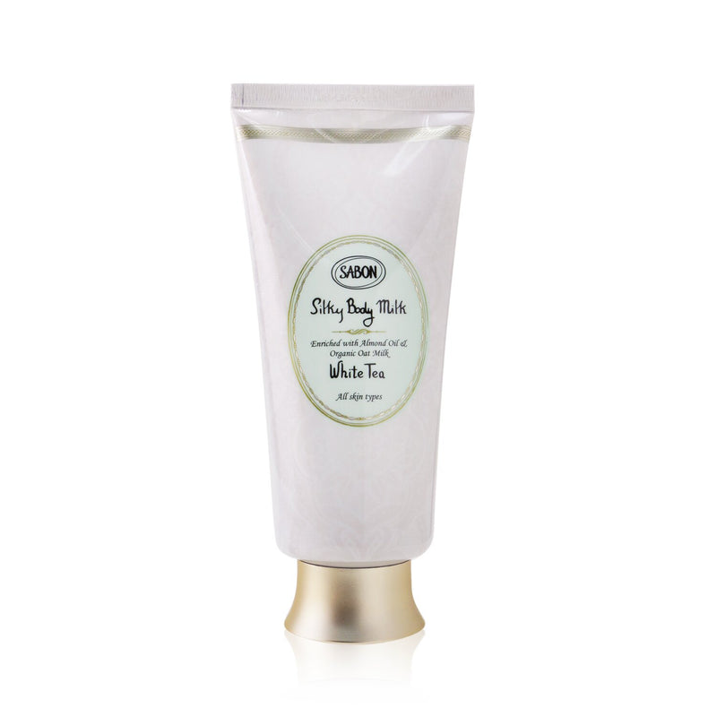 サボン  Silky Body Milk - White Tea   200ml/7oz