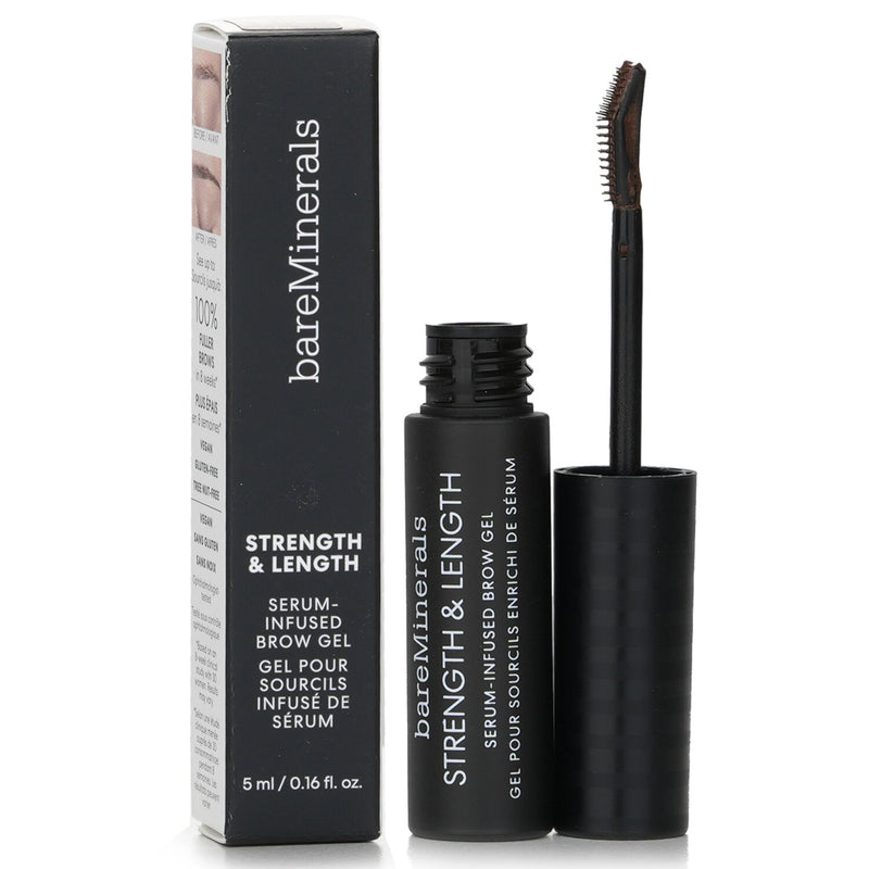ベアミネラル  ストレングス&レングスセラムインフューズドブロウジェル - # コーヒー   5ml/0.16oz
