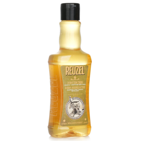 ルーゾー  3イン1 ティーツリー シャンプー コンディショナー ボディウォッシュ   350ml/11.83oz