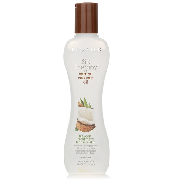 バイオシルク  Silk Therapy with Coconut Oil Leave-In Treatment (For Hair & Skin)   167ml/5.64oz