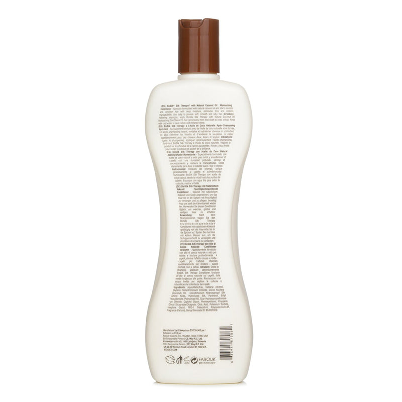 バイオシルク  Silk Therapy with Coconut Oil Moisturizing Conditioner   355ml/12oz