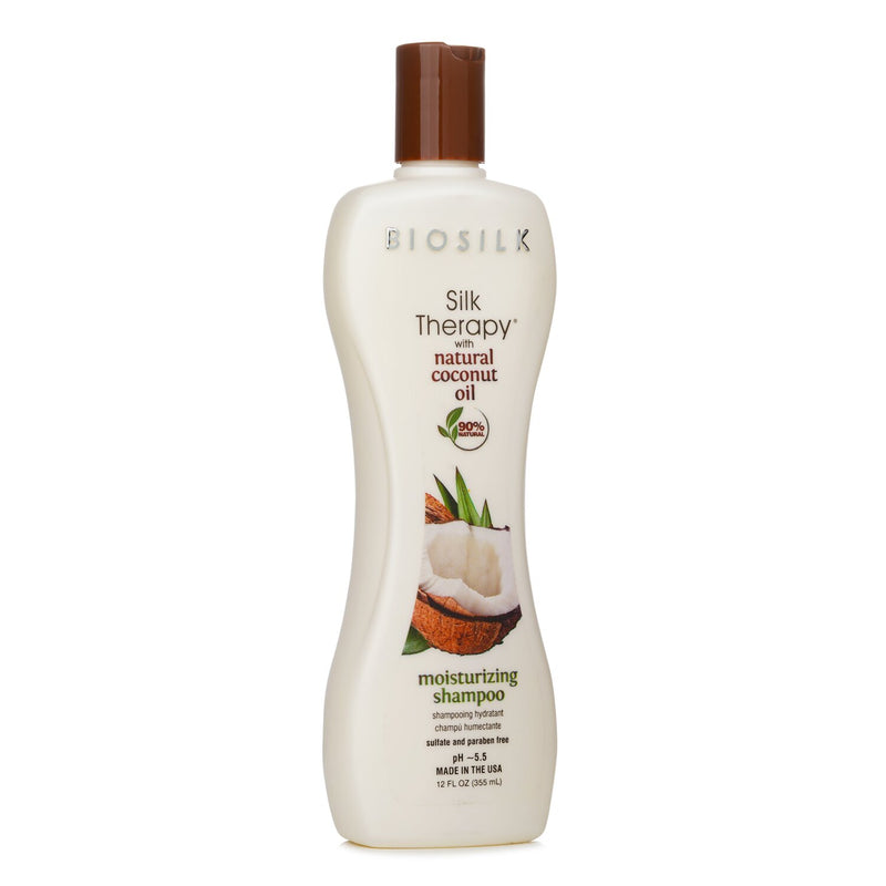 バイオシルク  Silk Therapy with Coconut Oil Moisturizing Shampoo   355ml/12oz
