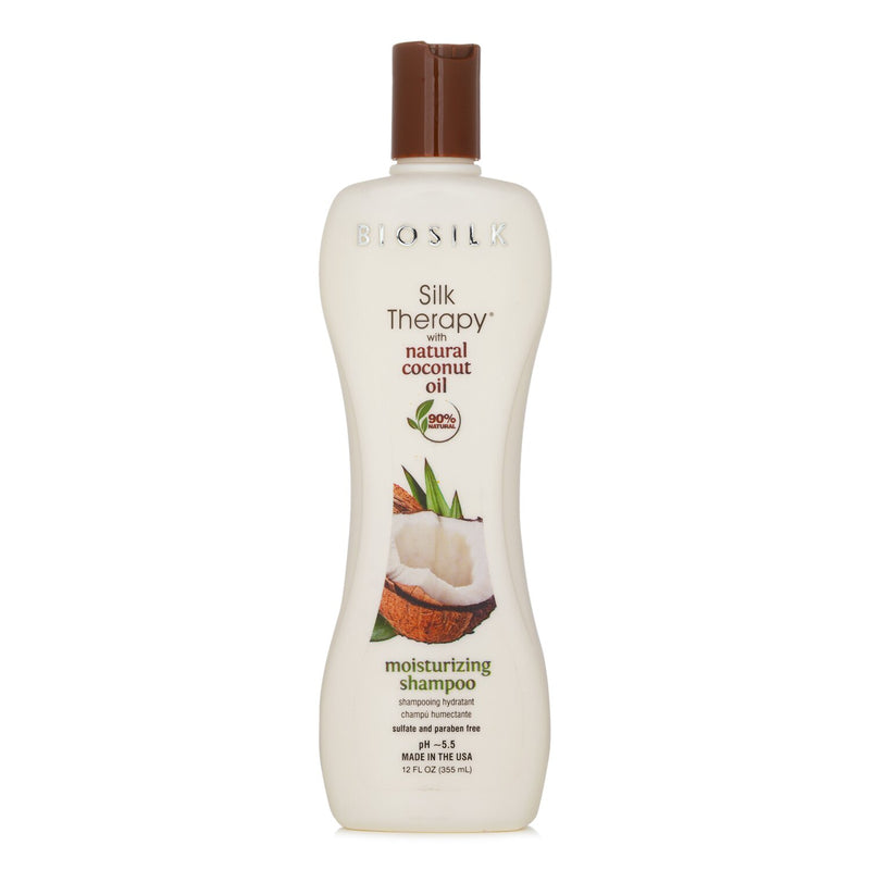 バイオシルク  Silk Therapy with Coconut Oil Moisturizing Shampoo   355ml/12oz
