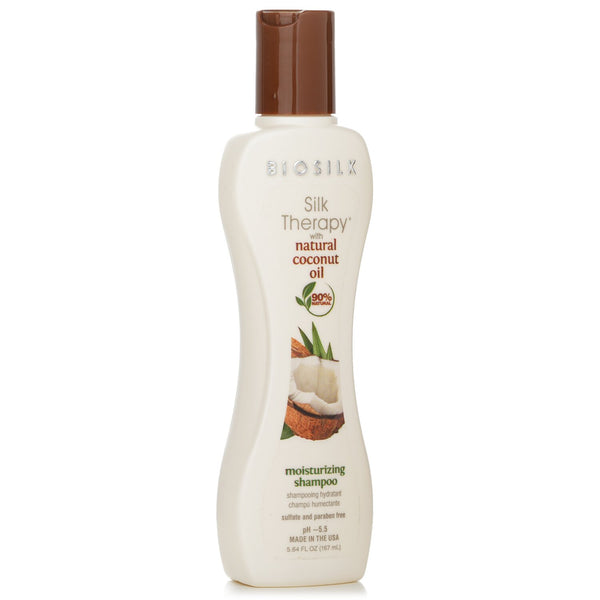 バイオシルク  Silk Therapy with Coconut Oil Moisturizing Shampoo   167ml/5.64oz