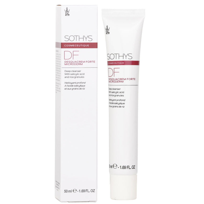 ソティス   Cosmeceutique DF Desquacrem Forte Microderm Deep Cleanser - With Salicylic Acid & Rice Granules   50ml/1.69oz