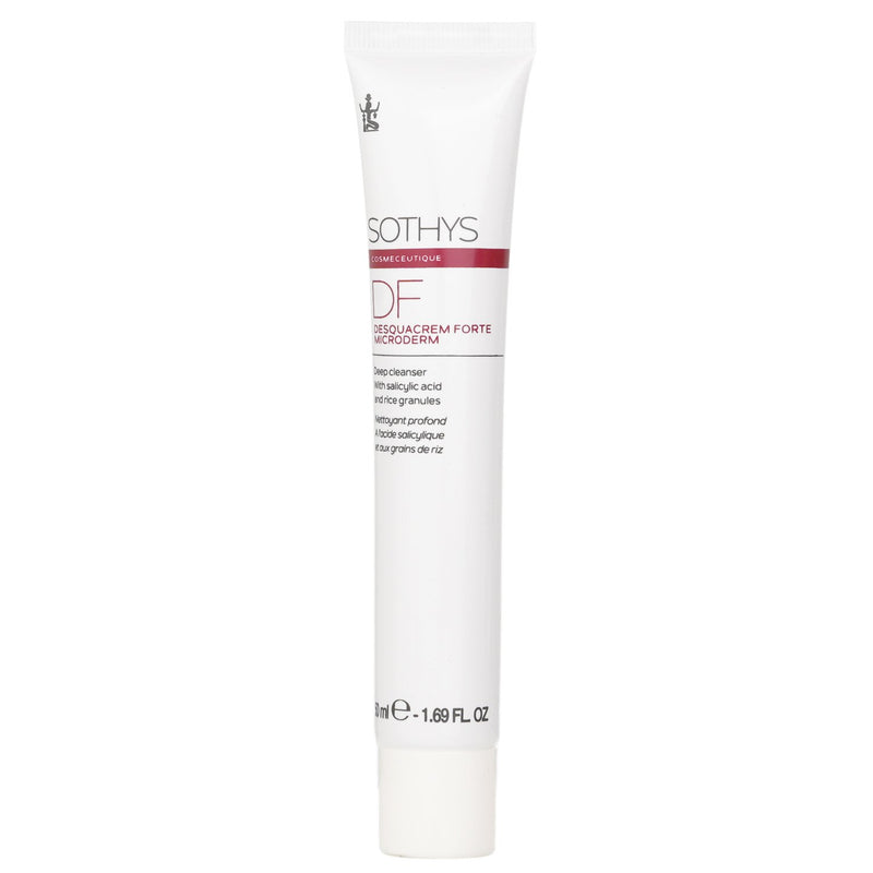 ソティス   Cosmeceutique DF Desquacrem Forte Microderm Deep Cleanser - With Salicylic Acid & Rice Granules   50ml/1.69oz