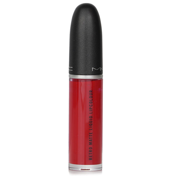 マック  レトロ マット リキッド リップカラー - # 104 ファッション レガシー (インテンス ファイヤー トラック レッド) (マット)   5ml/0.17oz