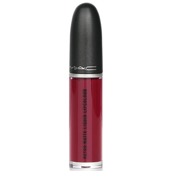 マック  レトロ マット リキッド リップカラー - # 102 ダンス ウィズ ミー (ディープ クランベリー レッド) (マット)   5ml/0.17oz