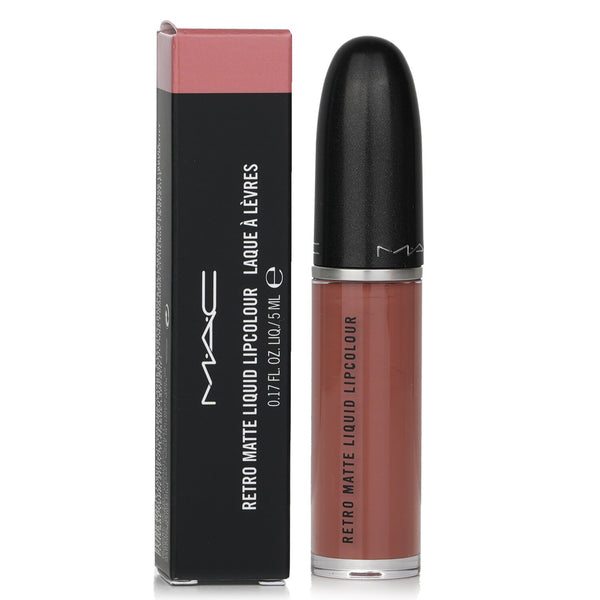 マック  レトロ マット リキッド リップカラー - # 121 バーント スパイス (クリーミー ダーティー ローズ) (マット)   5ml/0.17oz