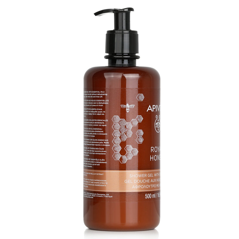 アピヴィータ  Royal Honey Creamy Shower Gel With Essential Oils - Ecopack   500ml/16.9oz