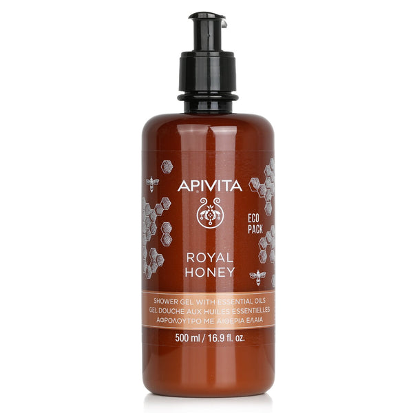 アピヴィータ  Royal Honey Creamy Shower Gel With Essential Oils - Ecopack   500ml/16.9oz