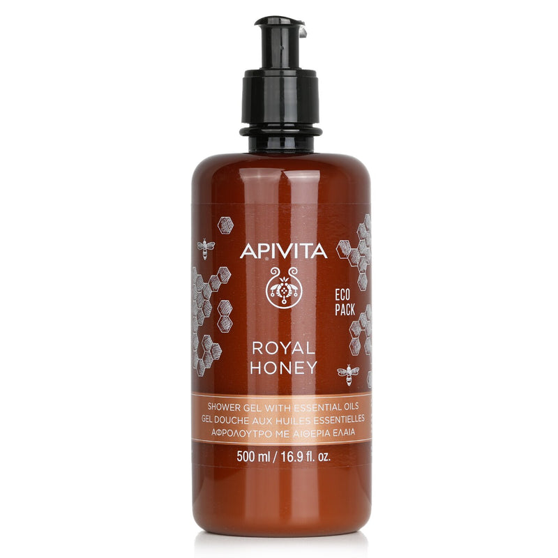 アピヴィータ  Royal Honey Creamy Shower Gel With Essential Oils - Ecopack   500ml/16.9oz
