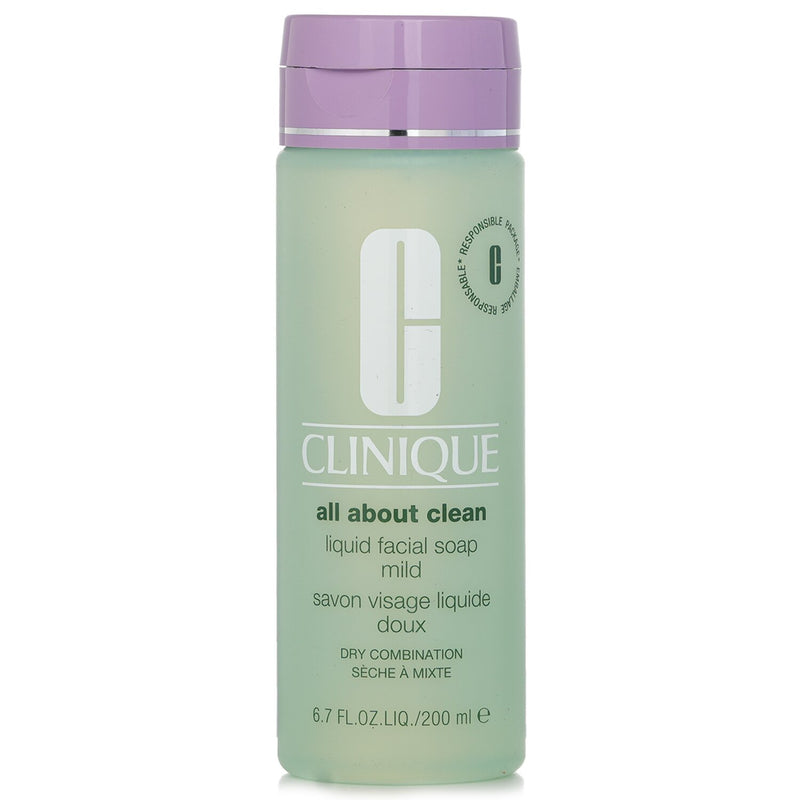 クリニーク  オールアバウト フェイシャルソープ マイルド - 乾燥肌用(Random Packaging)   200ml/6.7oz