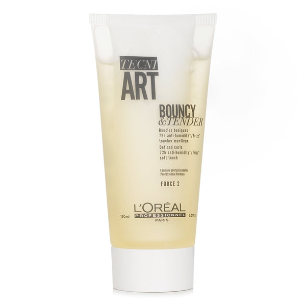 ロレアル  Professionnel Tecni.Art Bouncy & Tender (Defined Curls, 72H Anti-Humidity*/ Frizz* Soft Touch - Force 2)   150ml/5.1oz