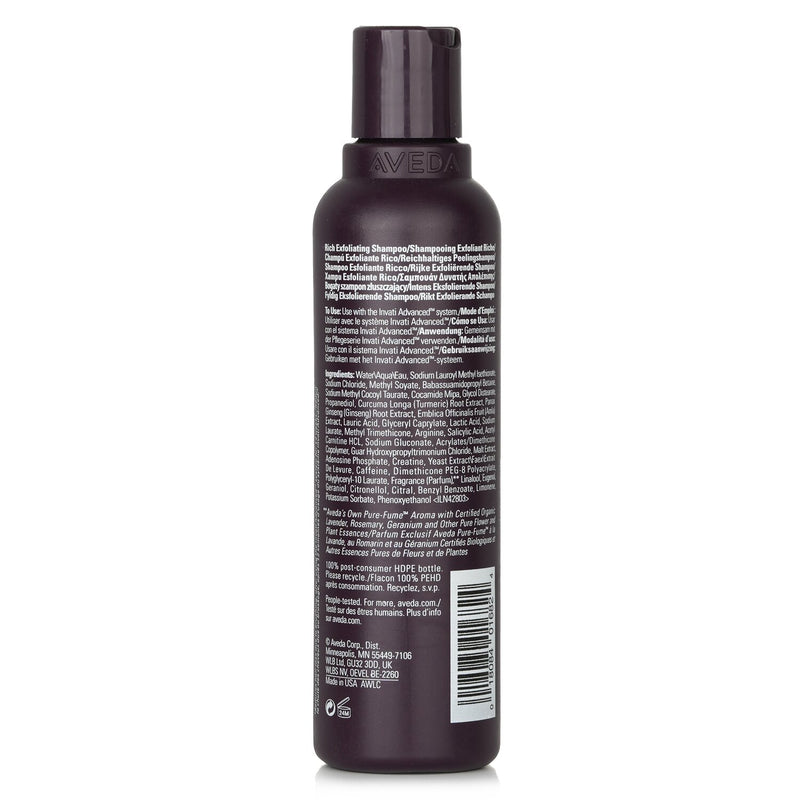 アヴェダ  Invati Advanced Exfoliating Shampoo - # Rich   200ml/6.7oz
