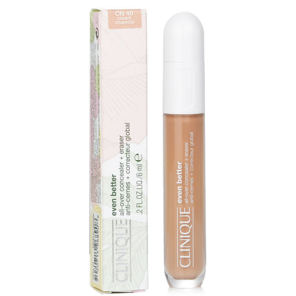 クリニーク  イーブンベターオーバーコンシーラー＋イレイザー - # CN 40 クリームシャモア   6ml/0.2oz