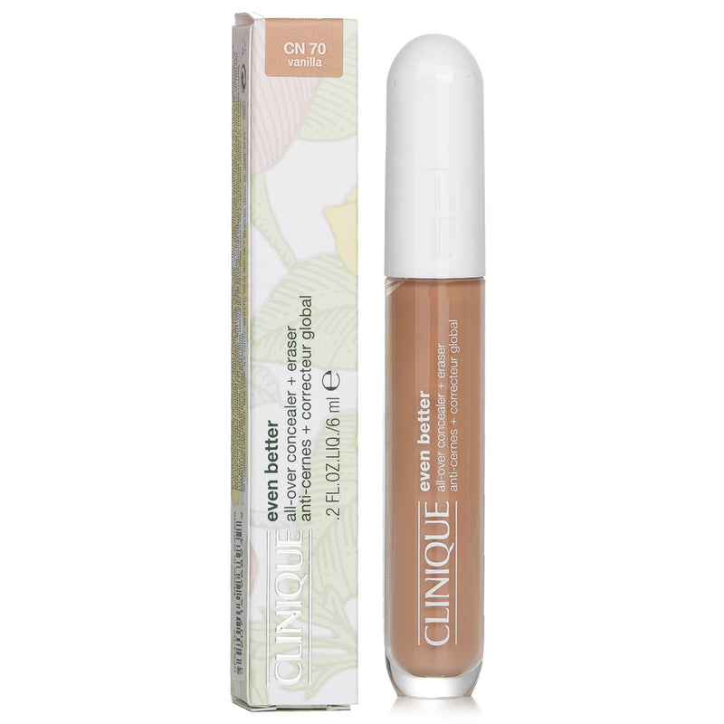 クリニーク  イーブンベターオーバーコンシーラー＋イレイザー：# CN 70 バニラ   6ml/0.2oz