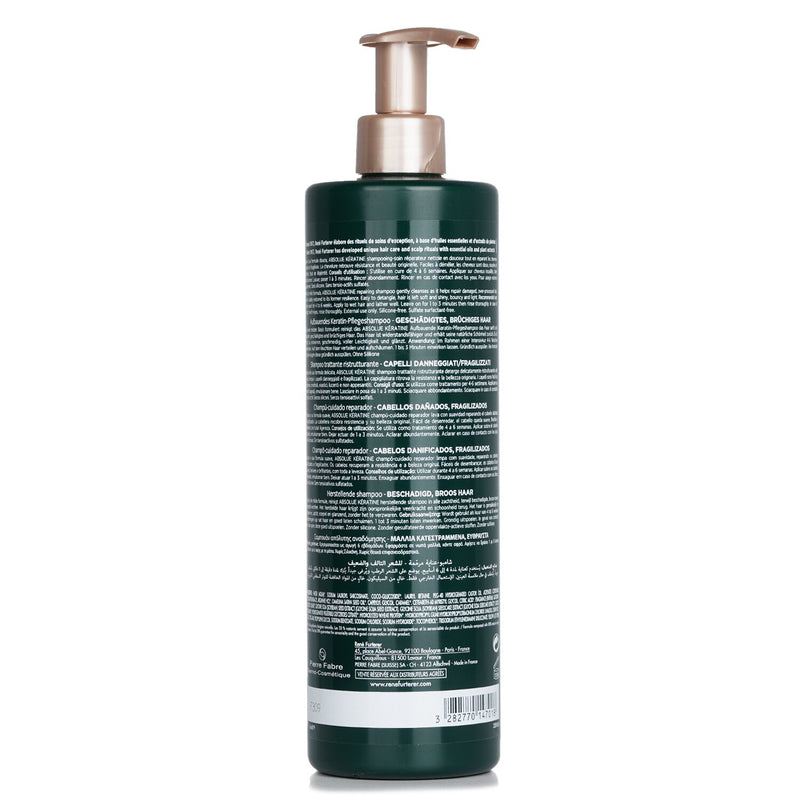 ルネ フルトレール  Absolue Kèratine Renewal Care Repairing Shampoo - Damaged, Over-Processed Hair (Salon Product)   600ml/20.2oz