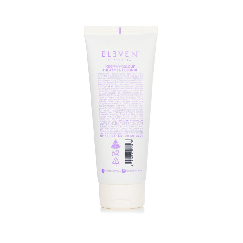 イレブン オーストラリア  Keep My Colour Treatment Blonde   200ml/6.8oz
