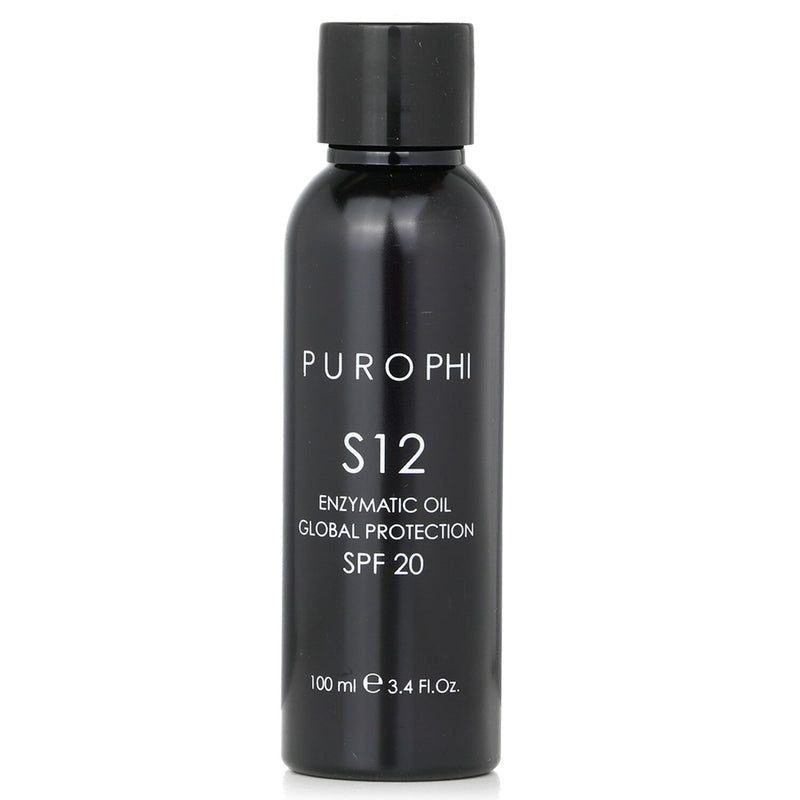 PUROPHI  S12 酵素オイル グローバル プロテクション SPF 20 (耐水性)   100ml/3.4oz