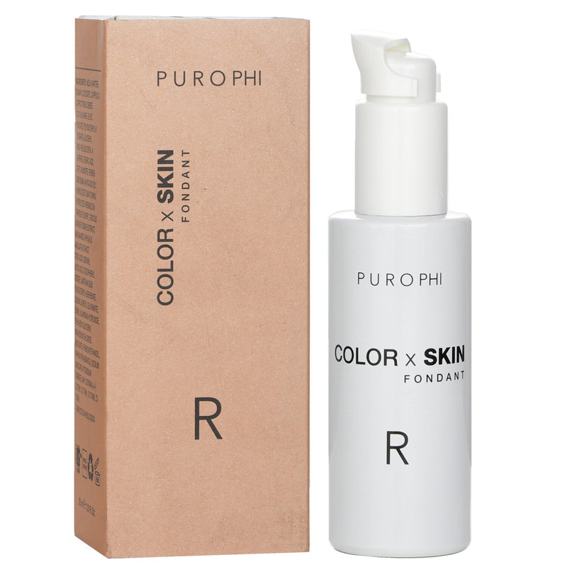 PUROPHI  カラー×スキン フォンダン ファンデーション - #R (ミディアム/ダーク)   30ml/1.01oz