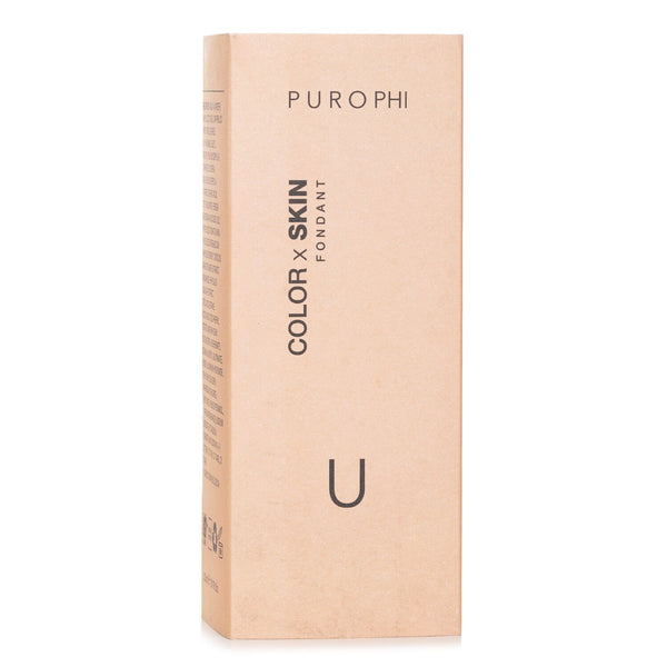 PUROPHI  カラー×スキン フォンダン ファンデーション - # U (ライト/ミディアム)   30ml/1.01oz