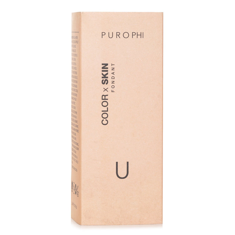 PUROPHI  カラー×スキン フォンダン ファンデーション - # U (ライト/ミディアム)   30ml/1.01oz