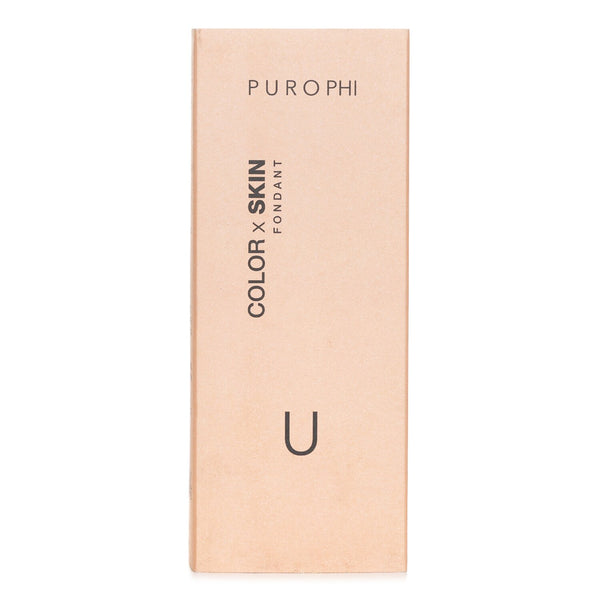 PUROPHI  カラー×スキン フォンダン ファンデーション - # U (ライト/ミディアム)   30ml/1.01oz