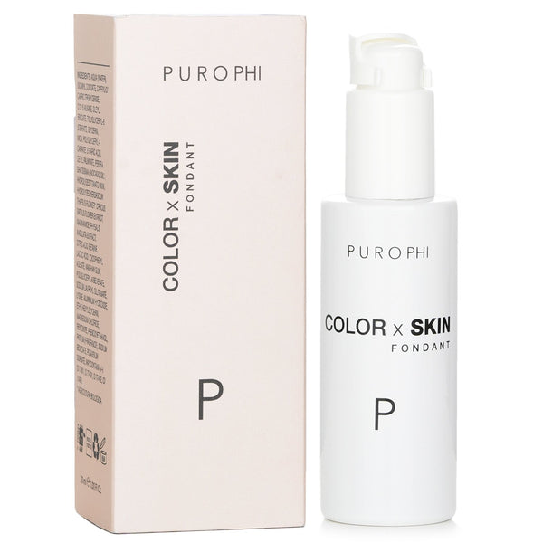 PUROPHI  カラー×スキン フォンダン ファンデーション - #P (ライト)   30ml/1.01oz