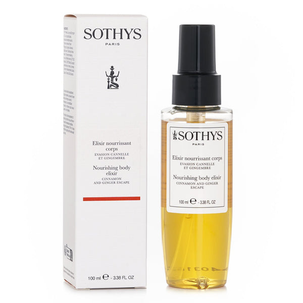 ソティス   ナリッシング ボディ エリクサー - シナモン & ジンジャー エスケープ   100ml/3.38oz