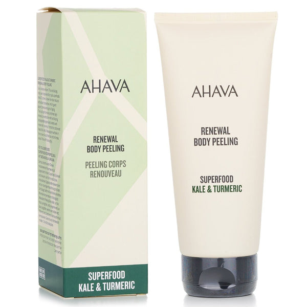 アハバ  スーパーフード ケール&ターメリック リニューアル ボディピーリング   200ml/6.8oz