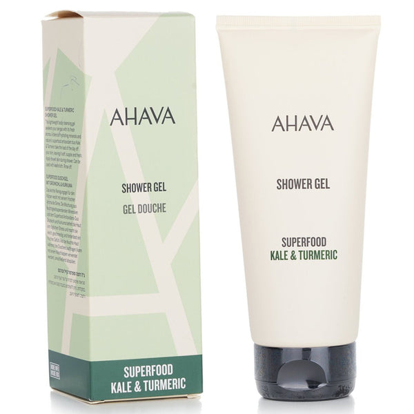 アハバ  スーパーフード ケール & ターメリック シャワージェル   200ml/6.8oz