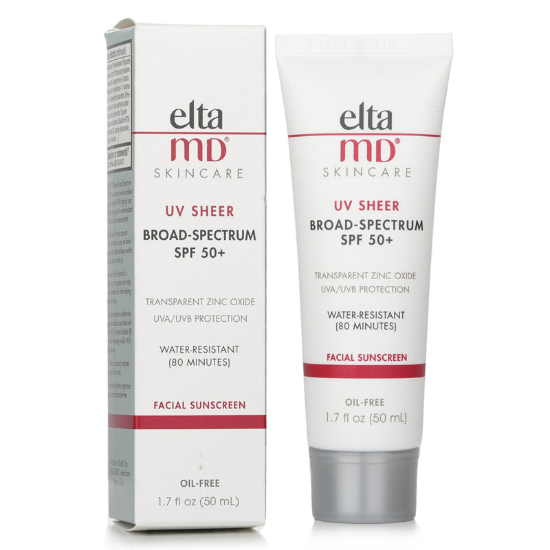 エルタMD  UV シアー 耐水性フェイシャルサンスクリーン SPF50   50ml/1.7oz