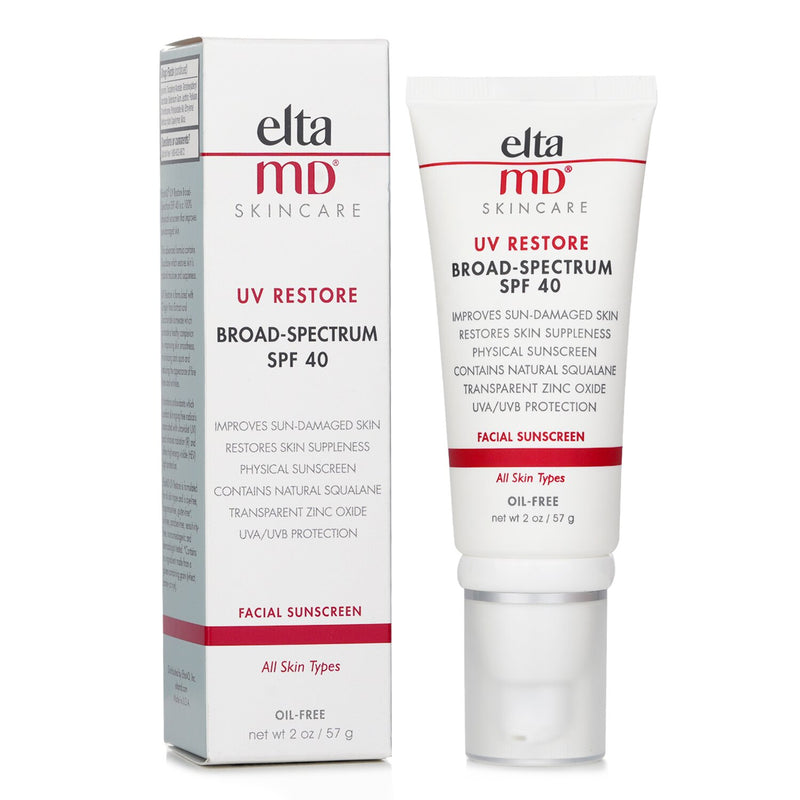 エルタMD  UV Restore Physical Facial Sunscreen SPF 40   57g/2oz