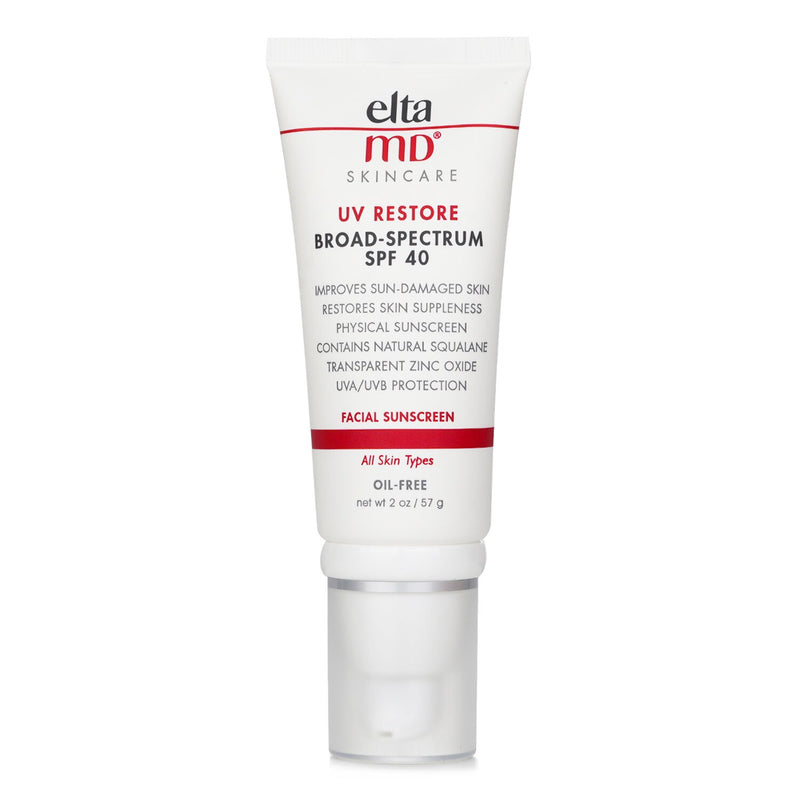 エルタMD  UV Restore Physical Facial Sunscreen SPF 40   57g/2oz