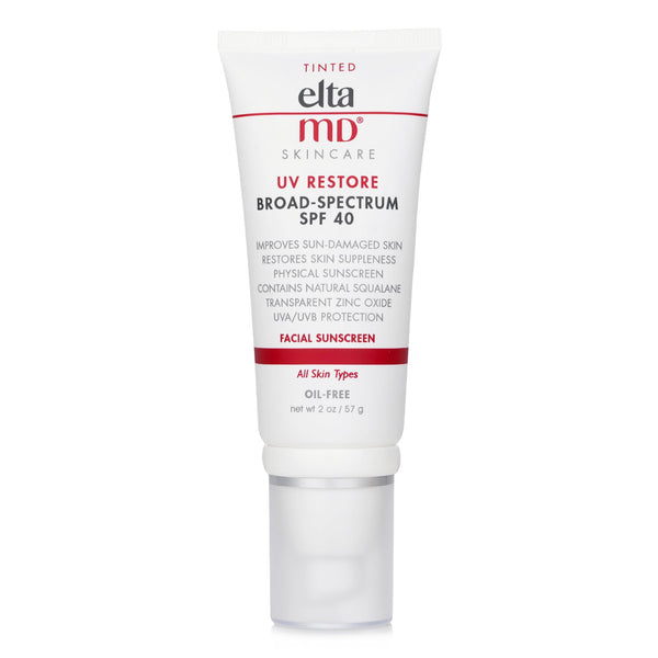 エルタMD  UVリストア フィジカルサンスクリーン SPF40 - ティントタイプ   48g/1.7oz